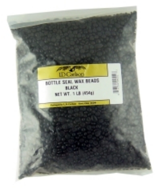 Wine Bottle Sealing Wax, Black - 1 lb