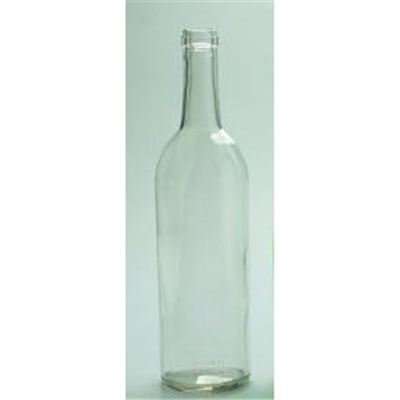 Bordeaux Clear Wine Bottles