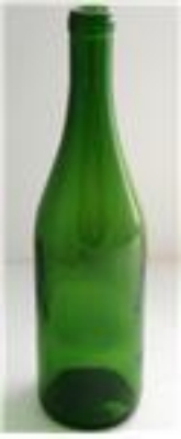 Burgundy Green Wine Bottles