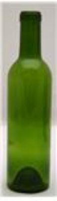 Bordeaux Green Wine Bottles, 375 ml (Cs of 24)