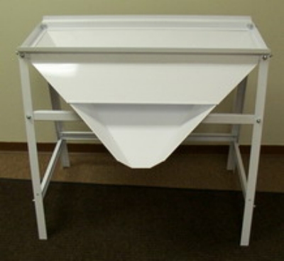 Trestle, Painted Metal Stand for Crushers 