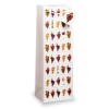 Wine Bottle Gift Bag - White with Grape Prints