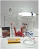 Gold Beer Making Equipment Kit - 5 Gal. Glass Carboy