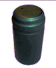 Green (Matte) Shrink Capsules w/Gold Top - 30 Pack