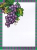 Wine Bottle Labels, Grape Bunch - Pack of 32