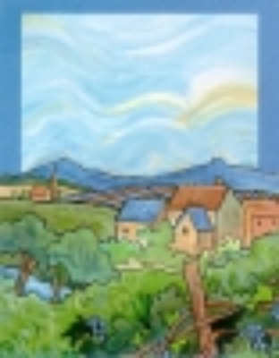 Wine Bottle Labels, Van Gogh Vineyard - Pack of 32
