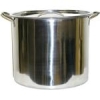 Brew Pot with Lid - 20 Quart Stainless Steel
