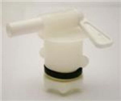 Tap / Spigot  Plastic English Barrel Style with Lock Nut for Pails