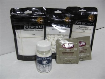 Wine Making Additive Starter Pack for Fruit Wines