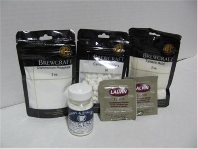 Wine Making Additive Starter Pack for Wine Grapes 