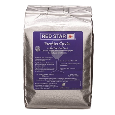 500g Red Star Premier Rouge Wine Yeast