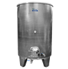 Jacketed, Variable Capacity, Conical Bottom Tanks 1,000 to 2,150 Liter