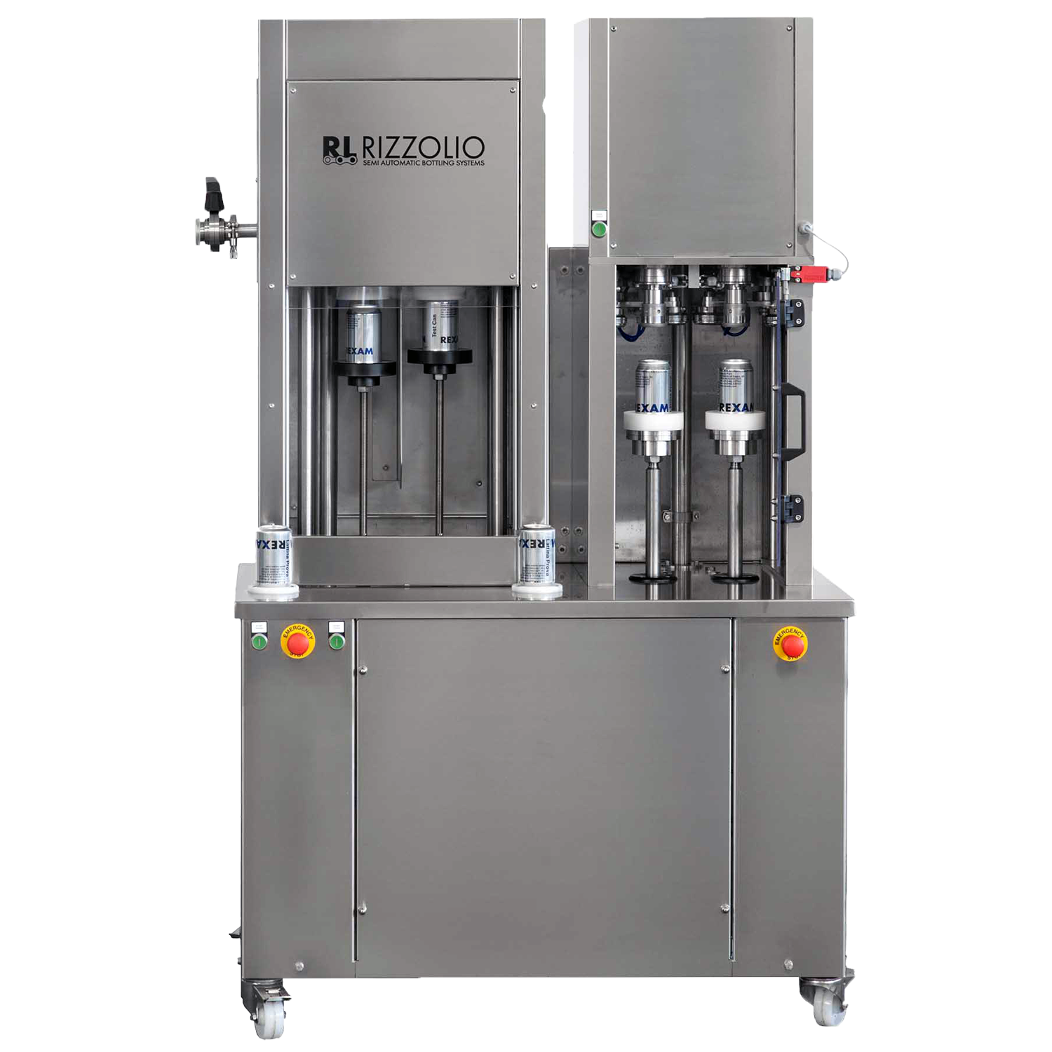 RLV ISO-2CS Isobaric Can Filler and Seamer