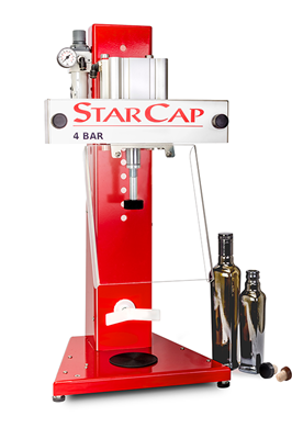 Semi-Automatic Bartop Capper (400 bottles/hr)