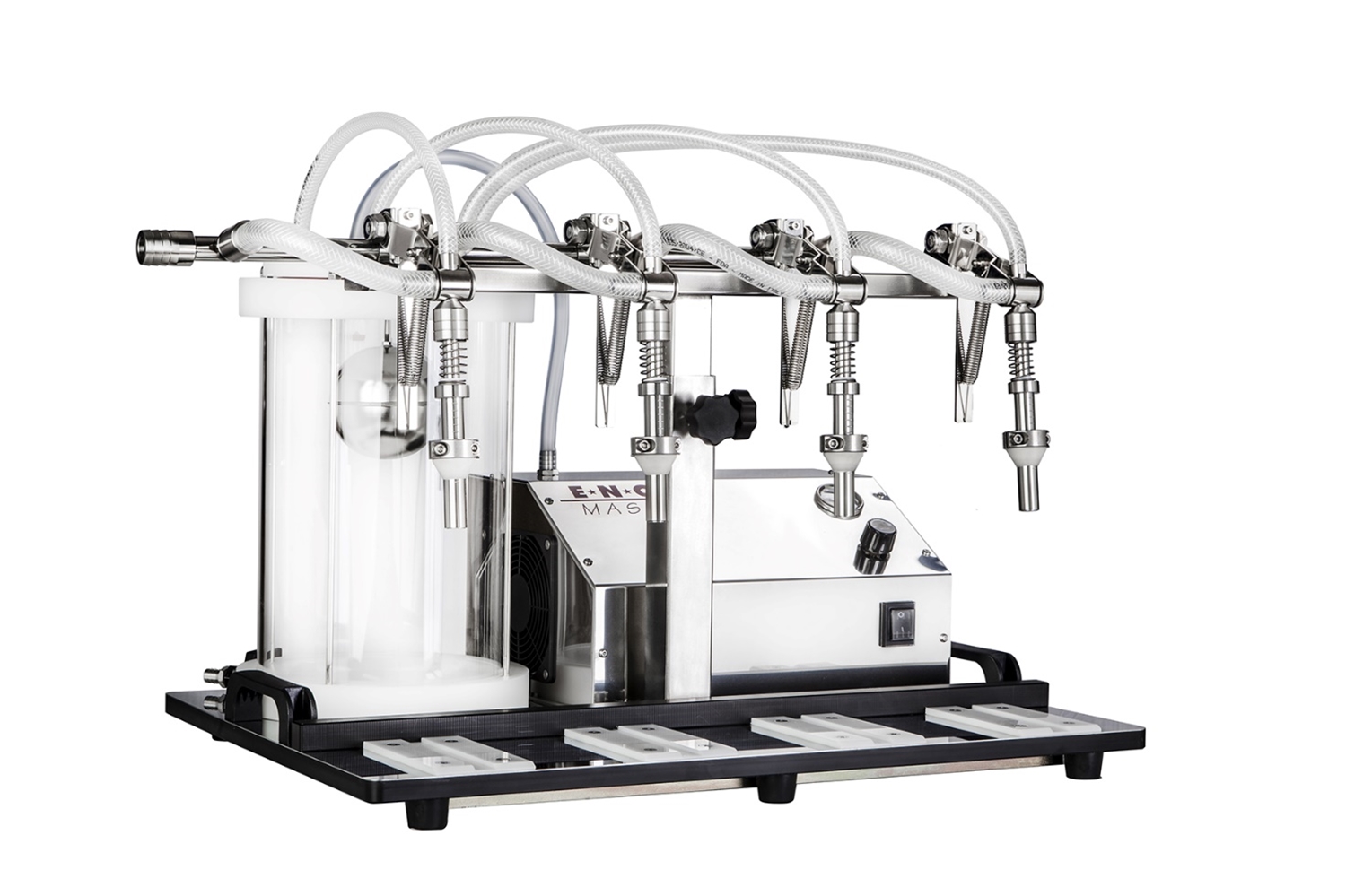 Enolmaster 4-Head Vacuum Bottle Filler - Spirits (Dry) & Hot Liquids