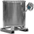 Jacketed, Variable Capacity, Conical Bottom Tanks 1,000 to 2,150 Liter